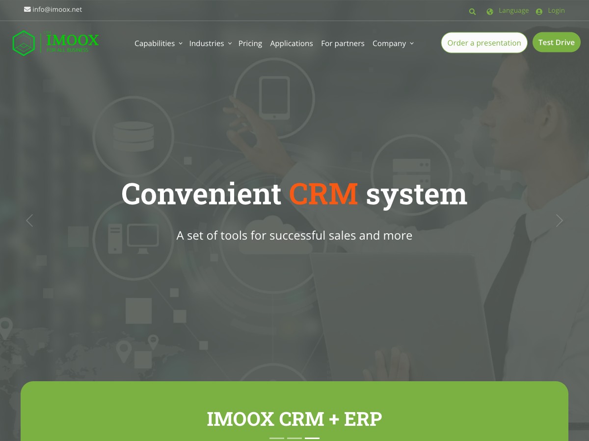 IMOOX CRM + ERP